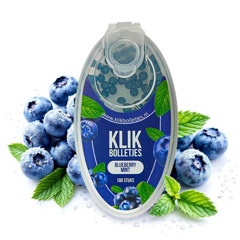 Aroma guličky Klik - Blueberry Mint
