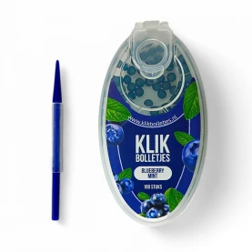 Aroma guličky Klik - Blueberry Mint - s paličkou