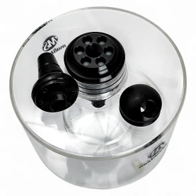 Vodná fajka MS Mignon - Black - rozobratá vrchná časť vodnej fajky