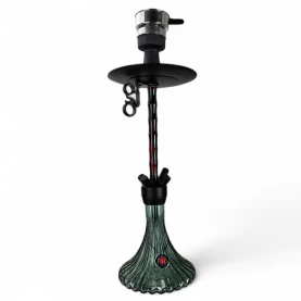 Vodná fajka AMY DELUXE Dervish Black - bez korunky