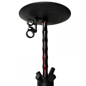 Vodná fajka AMY DELUXE Dervish Black - telo vodnej fajky