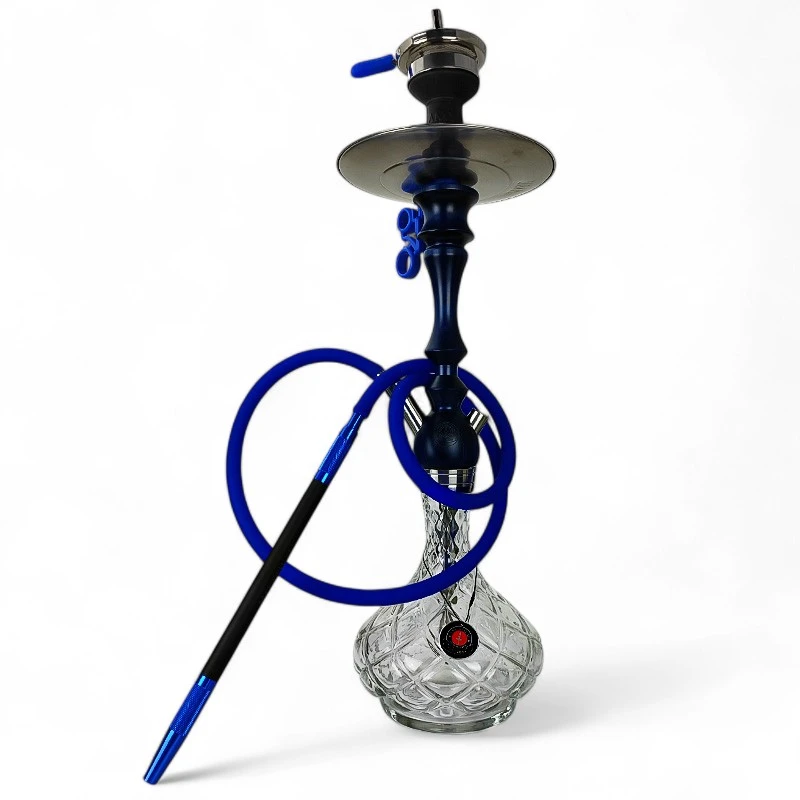 Vodná fajka AMY DELUXE Bohemian Cut Blue