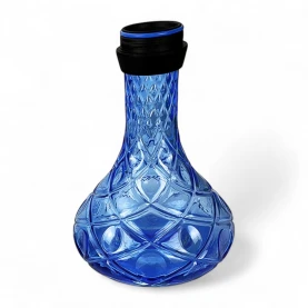 Vodná fajka AMY Deluxe Alu Apis Blue - váza