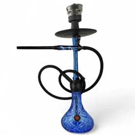 Vodná fajka AMY Deluxe Alu Apis Blue