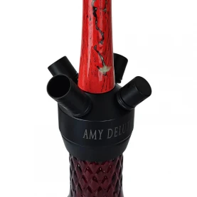 Vodná fajka AMY Deluxe Alu Apis Red - zákľadňa