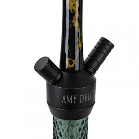 Vodná fajka AMY Deluxe Alu Apis S Black - zákľadňa