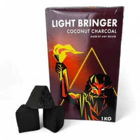 Kokosové uhlie Amy Lightbringer Triangular 1kg - s krabicou