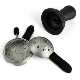 Korunka na vodnú fajku Amy Globe SET - rozložená