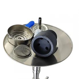 Vodná fajka AMY Deluxe Trilliant Blue - korunka