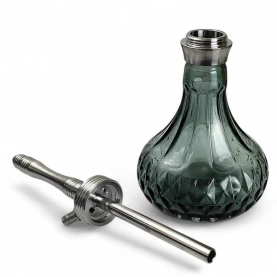 Vodná fajka AMY Deluxe Xpress Fame S black - váza a telo vodnej fajky