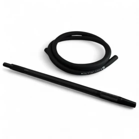 Vodná fajka AMY Deluxe Xpress Fame S black - náustok a hadica