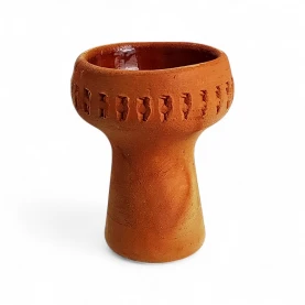 Korunka na vodnú fajku - Terrakotta Brown - pohľad spredu