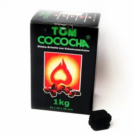Uhlíky do vodnej fajky Tom Coco 1kg