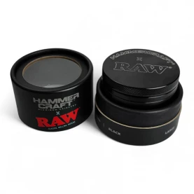 Grinder drvička RAW Hammercraft - Black - v krabičke