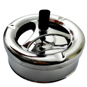 Popolník stláčací CHROM - stlačený