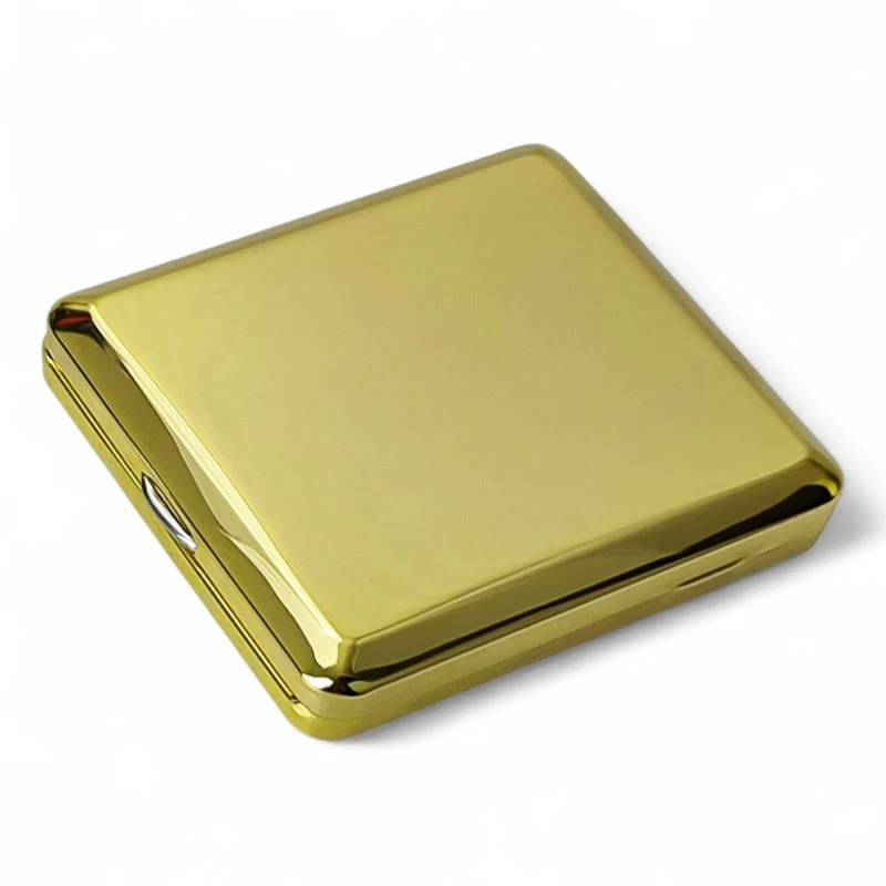 Púzdro na cigarety gold s gumičkou