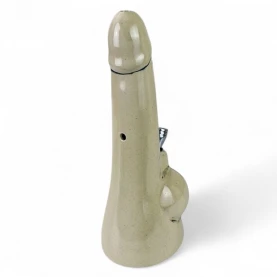 Bong Willy keramický biely  - pohľad na turbo