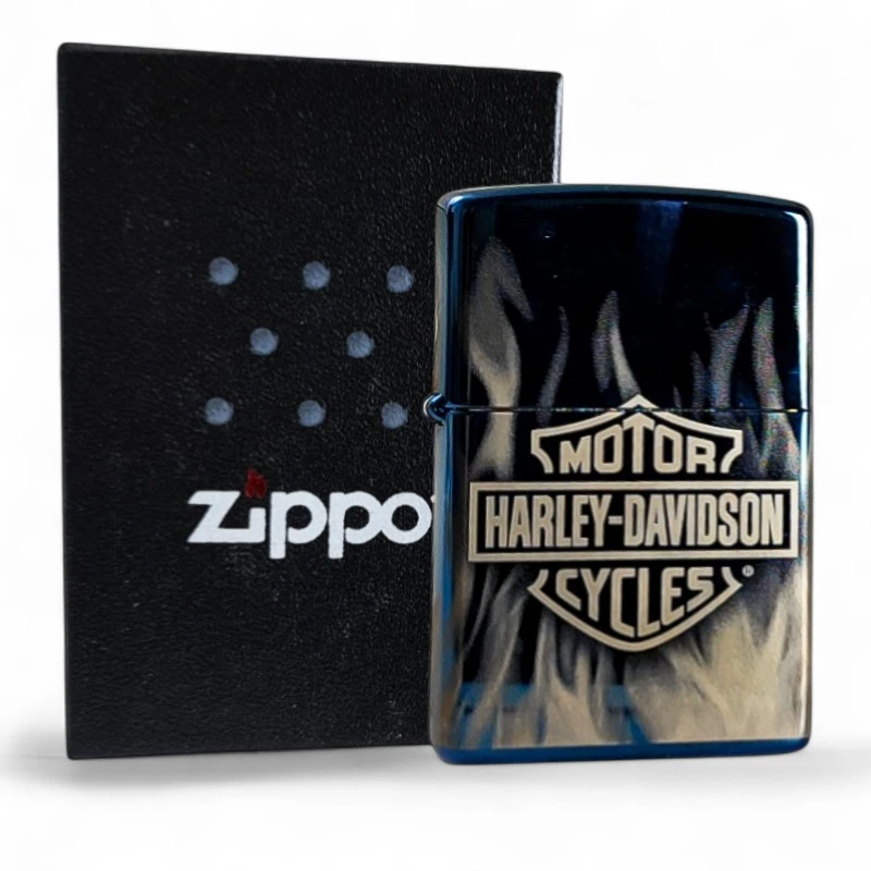 Zippo zapaľovač - Harley Davidson 3 - s darčekovou krabicou