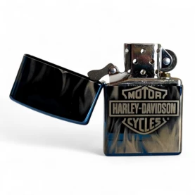 Zippo zapaľovač - Harley Davidson 3 - otvorený