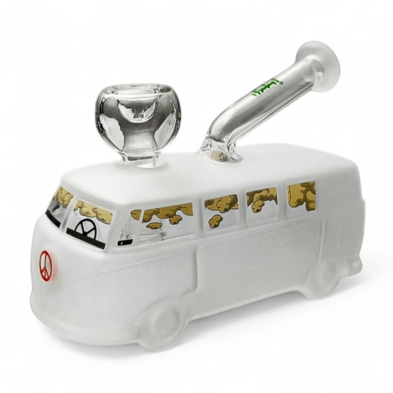 Sklenené bongo - Groovy Van - pohľad spredu