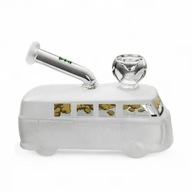 Sklenené bongo - Groovy Van - pohľad - zboku