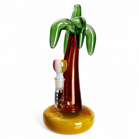Sklenené bongo - Palm Tree XL
