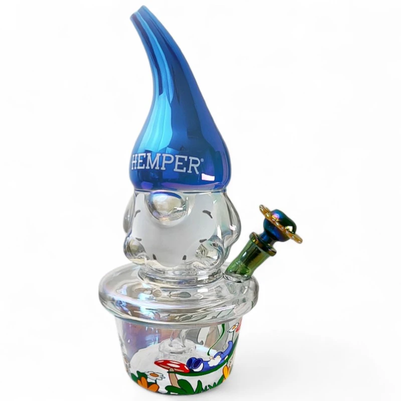 Sklenené bongo - Trippy Gnome XL - pohľad spredu