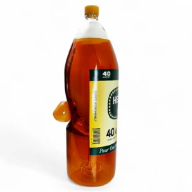 Sklenené bongo - Forty Ounce XL - pohľad  zboku z ľava