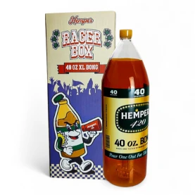 Sklenené bongo - Forty Ounce XL - s darčekovou krabicou