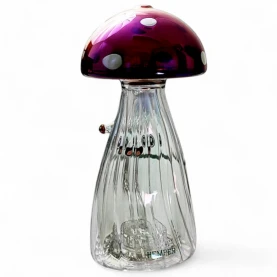 Sklenené bongo - Trippy Shroom XL - pohľad odzadu