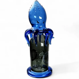 Sklenené bongo - Kraken XL - pohľad odzadu