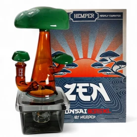 Sklenené bongo - Bonsai XL - s darčekovou krabicou