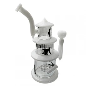 Sklenené bongo - Ninja Rig XL - pohľad z ľavého boku