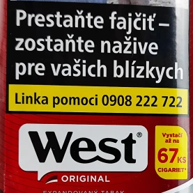 Tabak West Red 30g - zoom