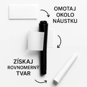 Šlukovka roller II. mix farieb - infografika