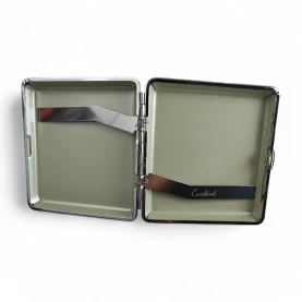 Púzdro na cigarety Brown mix - otvorené