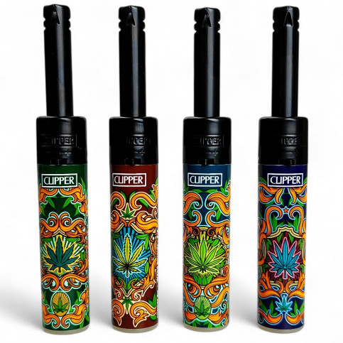 Zapalovač CLIPPER Tube WEED SHIELD - celá séria
