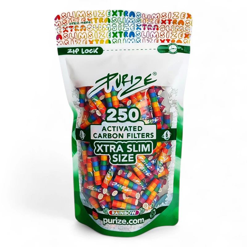 PURIZE filtre Xtra Slim 250ks farebné