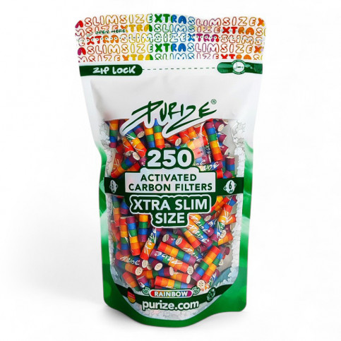 PURIZE filtre Xtra Slim 250ks farebné