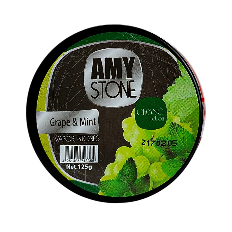 AMY Stones 125g - Grape & Mint - pohľad na krabičku