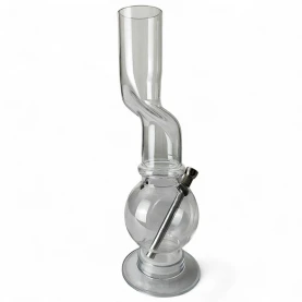Bong acryl Crooked mix farieb 31cm - pohľad odzadu