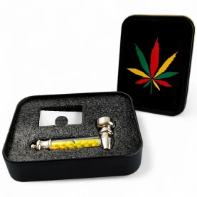 Šlukovka set v plechovke II. - otvorená plechovka