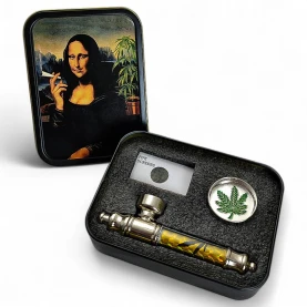 Šlukovka set v plechovke - otvorená plechovka