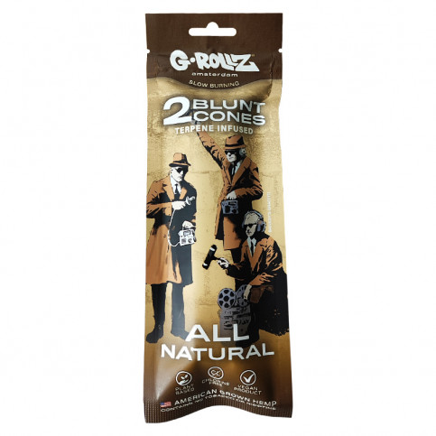G-Rollz Hemp Cones Banksy All Natural - pack