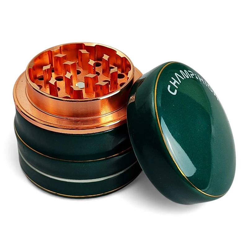 Porcelánová drvička Champ Zelená - pohľad spredu