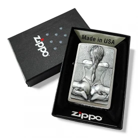 Zapaľovač Zippo Kneeling Girl - v krabičke