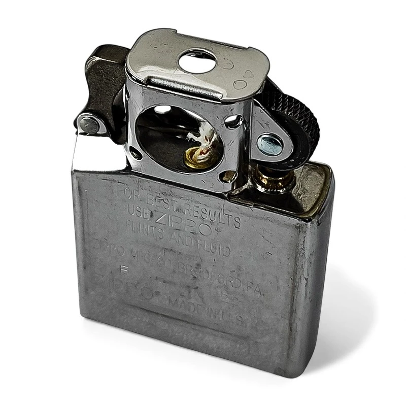 Zippo Pipe Insert Chrome - pohľad zhora