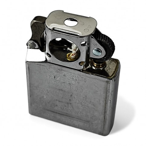 Zippo Pipe Insert Chrome - pohľad zhora