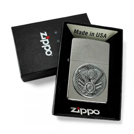 Zapaľovač Zippo Motor Emblem - v krabičke