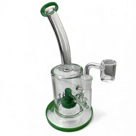 Bongo na olej Black Leaf 25cm - pohľad od kotla